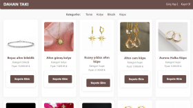 Takı E-Ticaret Web Sitesi