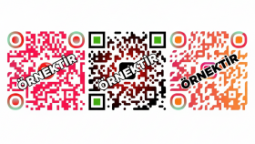 QR kodları logonuz ve tarzınıza özel yapıyorum