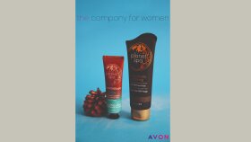AVON ürün çekimi afiş tasarımı