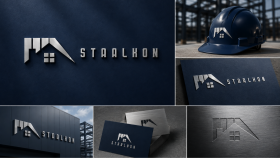 Staalkon | Çelik Konstrüksiyon Logo Tasarımı