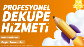 profesyonel olarak dekupe ve arka plan değişimi yapabilirim