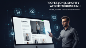 shopify web sitenizi profesyonel şekilde kurar teslim ederim