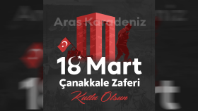 18 Mart Özel Gönderi Tasarımı