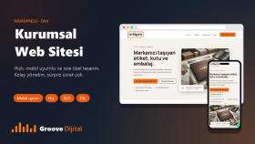 hızlı ve mobil uyumlu kurumsal WordPress sitesi kurarım
