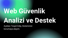 sitelerin güvenlik açıklarını tespit ederim ve önlerim