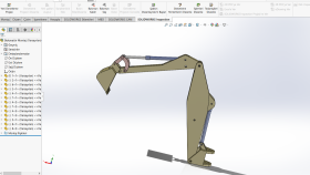 3 D Ekskavatör  Tasarım ve Montajı 