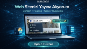 server ve web sitesi kurarım