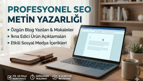 markanız için özgün ve yaratıcı metin yazarlığı yapabilirim
