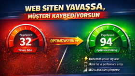 web sitenizi hızlandırabilir performans sorunlarını çözerim