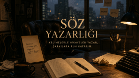 istediğiniz müzik tarzında ve konuda yazarlığını yapabilirim