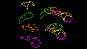 Lazer Kesime Hazır Karambit Bıçağı Tasarımı