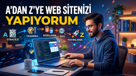 sıfırdan anahtar teslim websitesi yaparım
