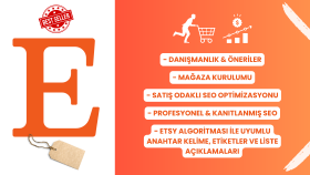 etsy ürünlerinize etkili bir seo yaparım, kurulum yaparım