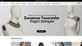 DJEZAIRLI için yapılan e-ticaret sitesi