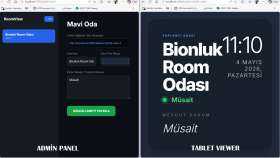 RoomView – Oda Rezervasyon Sistemi