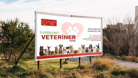 Veteriner - Sokak Reklam Afişi