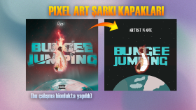 Pixel Art Şarkı Kapağı