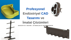 3D katı modelleme ve 2D teknik çizim oluşturabilirim