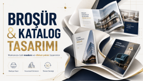 markanıza özel profesyonel broşür ve katalog tasarımı yaparm