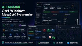 AI destekli özel Windows masaüstü programı geliştiririm