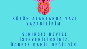 herhangi bir konuda içerik yazabilirim