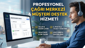 çağrı merkezi hizmeti ve müşteri destek hizmeti sağlarım