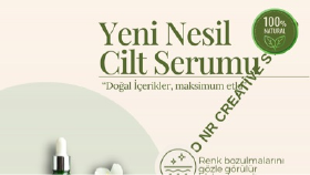 Minimal & Modern Ürün Tanıtım Tasarımı – Cilt Serumu