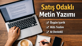 satış odaklı ürün açıklaması yazarım