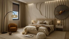 İç Mekan Tasarımı Ve Render Yatak Odası