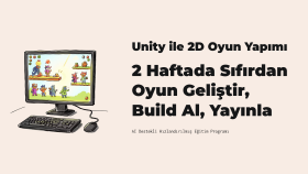 kodsuz, yapay zeka ile unity 2d oyun yapmayı öğretiyorum