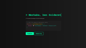 Solderet tek sayfalık site