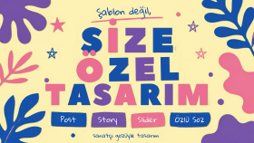dikkat çeken Instagram post ve story tasarlarım