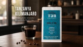 TAN Coffee Roastery - AI Destekli Ürün Kapak Reklam Görseli