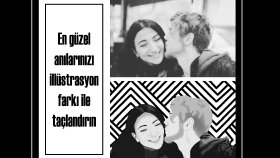 en güzel anlarınızın fotoğrafını i̇llüstrasyon hale getiririm
