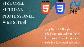 kurumsal, bireysel modern ve şık web sitesi tasarımı yaparım
