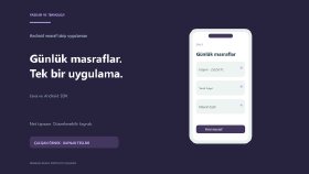 Android için yerel masraf takip uygulaması