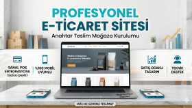 modern ve satış odaklı e-ticaret siteni kurabilirim