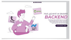 sizler için Django, Flask, Spring Boot kodlayabilirim