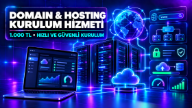 domain ve hosting kurulumunuzu profesyonelce yaparım