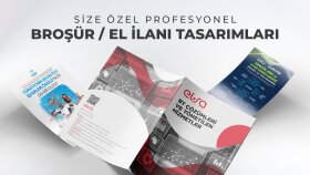 profesyonel dergi/el ilanı, broşür tasarımları hazırlıyorum