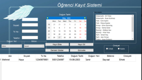 Öğrenci Otomasyon Sistemi - Python İle Manuel Panel