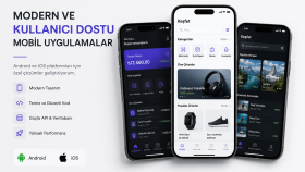 mobil cihazlara uygulama geliştiriyorum