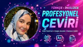 Türkçe ↔ İngilizce profesyonel çeviri yapıyorum