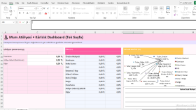 Excel maliyet otomatik tablosu
