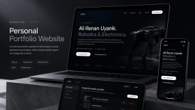 Personal Portfolio | Modern Web Sitesi & Yönetim Paneli