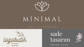 Minimalist Özel Tasarım Logolar