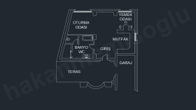 2D Ev - Ofis - Mağaza Tasarım