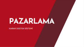 Pazarlama - Karar Destek Sistemi