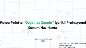 istediğiniz konu ile ilgili powerpoınt sunumu hazırım