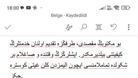 Osmanlıca metinleri Türkçeye çevirebilirim